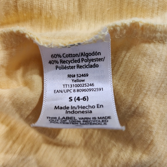 Electric Mayhem Band Distressed Yellow T-Shirt by Time and Tru Size S - Picture 5 of 5